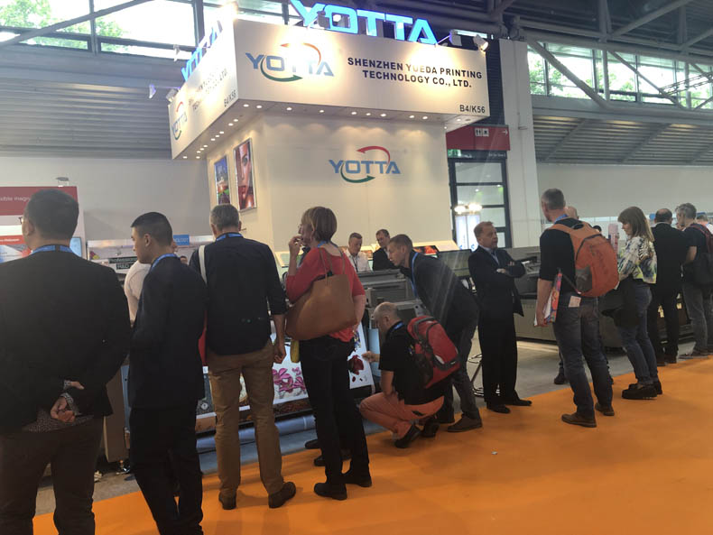 德國 FESPA 展會圓滿結(jié)束｜越達(dá)uv打印機(jī)廠家成交12臺