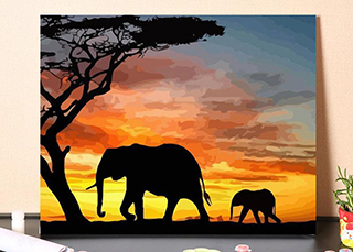 打印數(shù)字油畫的是什么機器？